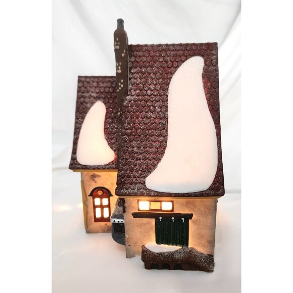 Dept 56 POPCORN & CRANBERRY HOUSE North Pole Christmas Village building 5638-8 - Picture 5 of 10
